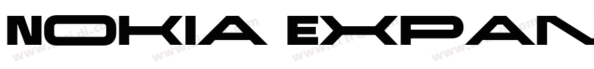 Nokia Expanded字体转换